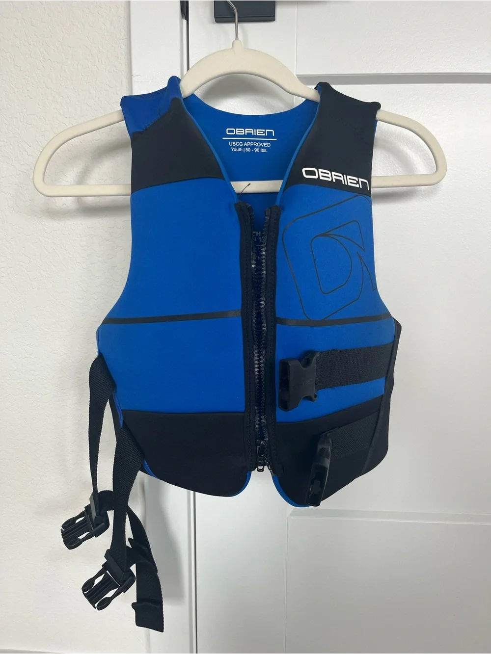 OBRIEN Kids Blue Life Jacket - Youth Swim Vest